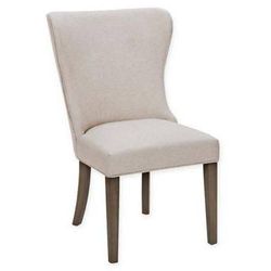 Madison Park Signature Helena Dining Side Chair in Cream/Reclaimed Grey - Olliix MPS100-0115