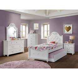 Annie Twin Platform 5PC Bedroom Set - Picket House Furnishings AN700T5PC