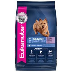 Senior Small Breed Chicken Flavor Dry Dog Food, 15 lbs.