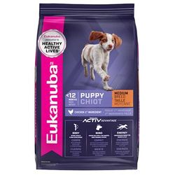 Puppy Medium Breed Chicken Flavor Dry Dog Food, 16 lbs.