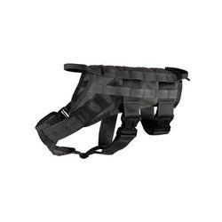 United States Tactical Patriot K9 Vest Black Large UST-K9V00301L