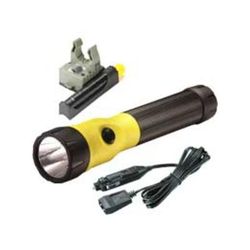 Streamlight PolyStinger LED Flashlight DC Fast PiggyBack Charger - Yellow