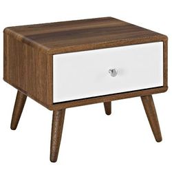 Transmit Nightstand MOD-5731-WAL-WHI