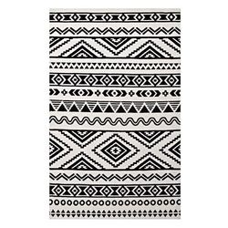 Haku Geometric Moroccan Tribal 8x10 Area Rug - East End Imports R-1010A-810