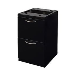 Fusion File File Pedestal in Black - Regency MPFF18ABK