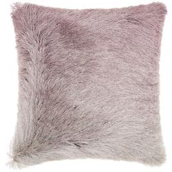 Mina Victory Illusion Lavender Shag Throw Pillow - Nourison TR011