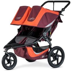 BOB 2019 Revolution Flex 3.0 Duallie Double Jogging Stroller - Sedona Orange
