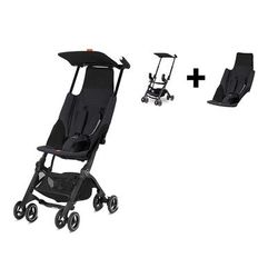 GB Pockit GO Ultra Compact Lightweight Stroller - Satin Black