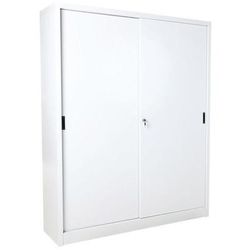Armoire Porte Coulis L160xh200 Gris Clair - Manutan Expert