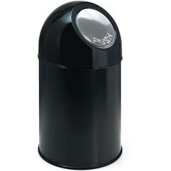 Poubelle Bullet Sans Liner 30l Noir - V-Part