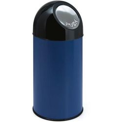 Poubelle Bullet Sans Liner 40l Bleu/noir - V-Part