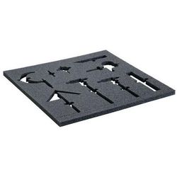 Tapis Mousse Épaisseur 22mm Lxp:600x600mm Noir - Lista