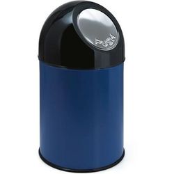 Poubelle Bullet Sans Liner 30l Bleu/noir - V-Part