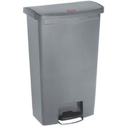 Collecteur Slim Jim Step On Front Step Plastique 68 L Gris - Rubbermaid
