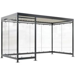 Abri Fumeur Cologne K4 C/b - 1 Panneau Avant Droite - WSM