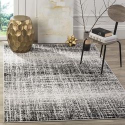 Adirondack Collection 4' X 6' Rug in Light Blue And Dark Blue - Safavieh ADR113F-4