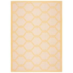 "Courtyard Collection 4' X 5'-7" Rug in Beige And Yellow - Safavieh CY6009-306-4"