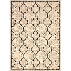 "Adirondack Collection 5'-1" X 7'-6" Rug in Navy And Silver - Safavieh ADR206N-5"