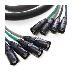 FLEXYGY FLEX4 Rugged 4-Channel Cat5E Snake Cable (35') 404CAT5E-4EE-035BLA