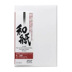 Awagami Factory Kozo Natural Double-Layered Inkjet Paper (A3+, 13 x 19", 10 Sheets) 21357170