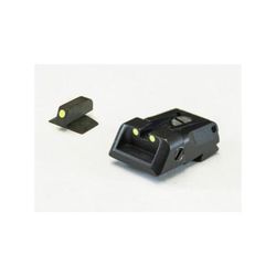 LPA SPL Fully Adjustable Luminova Sight Set For Bul M5 Black SPL11BU