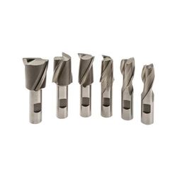 Grizzly Industrial 6 pc. End Mill Set - 2 Flute Large G9893