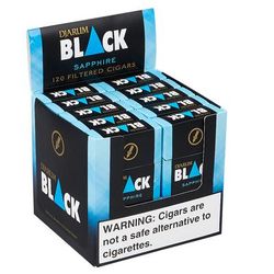 Djarum Black Sapphire Natural Filtered Cigarillo Menthol - PACK (120)