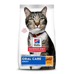 Adult Oral Care Chicken Recipe Dry Cat Food, 3.5 lbs.
