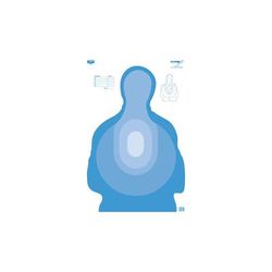 Birchwood Casey Eze-Scorer Blue Target BC-37024