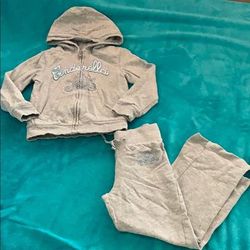 Disney Matching Sets | Disney Cinderella Size 4 Sweater Pant Set | Color: Gray | Size: 4g