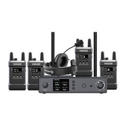 Hollyland Full-Duplex Intercom System with Four Beltpack Transceivers MARS T1000