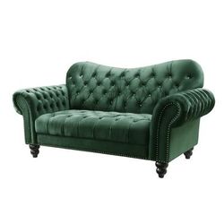Iberis Loveseat in Green Velvet - Acme Furniture 53402