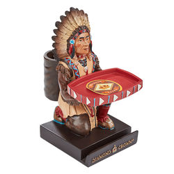 Diamond Crown Chief Copper Penny Statue - Miscellaneous