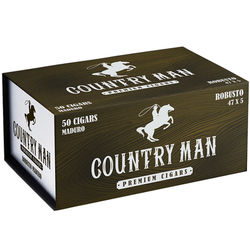 Country Man by Good Times Robusto - Maduro - Box of 50