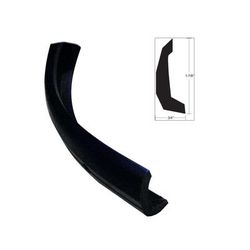 TACO Marine Semi-Rigid Rub Rail Kit - Black w/No Insert - 30' V11-4135BKA30-3