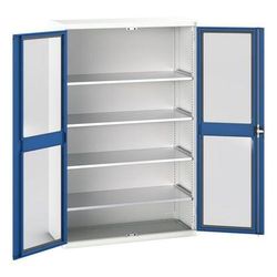 bott 1 armoire verso portes transparentes avec 4 tablettes 1300x550x2000_bott