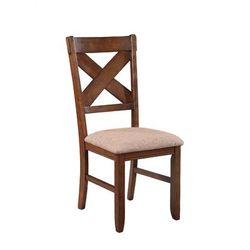 Kraven Dining Side Chair (set of 2) in Dark Hazelnut - Powell 713-434X