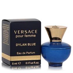 Versace Pour Femme Dylan Blue For Women By Versace Mini Edp 0.17 Oz