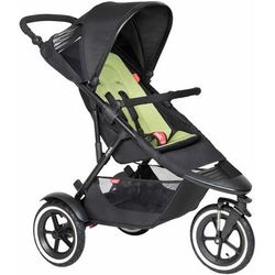 Phil & Teds Sport Stroller & Liner - Black/Apple