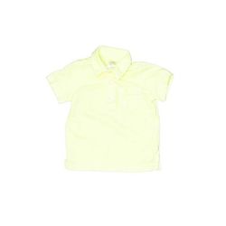 Carter's Short Sleeve Polo Shirt: Yellow Tops - Size 6 Month