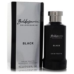 Baldessarini Black For Men By Hugo Boss Eau De Toilette Spray 2.5 Oz
