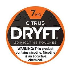 Dryft Nicotine Pouches Citrus