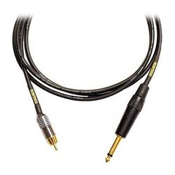 Mogami Gold TS 1/4" Male to RCA Male Audio/Video Patch Cable (75 Ohm) - 6' GOLDTSRCA06