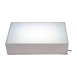 Porta-Trace / Gagne 11x18" LED ABS Plastic Light Box (White) 1118 ABS LED