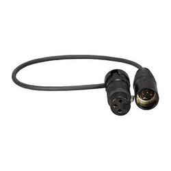 Ambient Recording 3-Pin XLR Female to 5-Pin XLR Male Microphone Cable (11.8") MK0.3-X3F-X5M