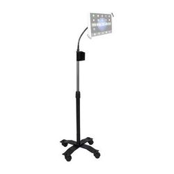 CTA Digital Compact Security Gooseneck Floor Stand for 7-13" Tablets (Black) PAD-SCGS