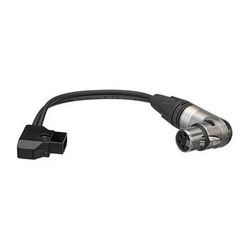 Anton/Bauer P-Tap to 4-Pin XLR Cable (9") 8075-0150