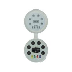 Hamskea Insight PeepKit Deluxe Short Draw 6 Aperture 4 Clearifier Peep White Assorted PEEP075