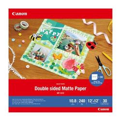 Canon Double-Sided Matte Photo Paper (12 x 12", 30 Sheets) 4076C007