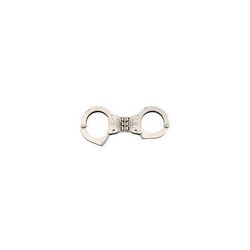 Smith & Wesson S&W 1 Hinged Nickel Handcuff 350133